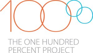 The One Hundred Percent Project Logo
