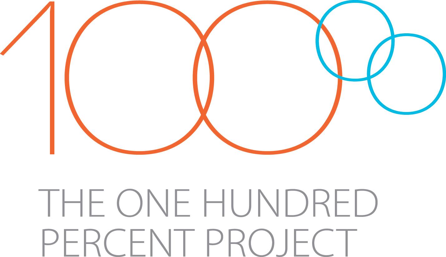 The One Hundred Percent Project Logo